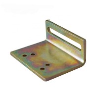 Precision OEM Metal Stamping Parts Services Punching Bending Brass Plate Hanging Brackets