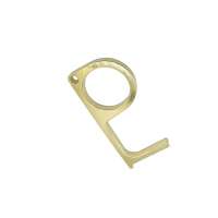 Custom No Touch Virus Door Opener Machining Service CNC Milling Brass Parts