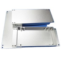 Precision CNC Milling Machining Aluminium Enclosure Laser Welding Box Custom Aluminium